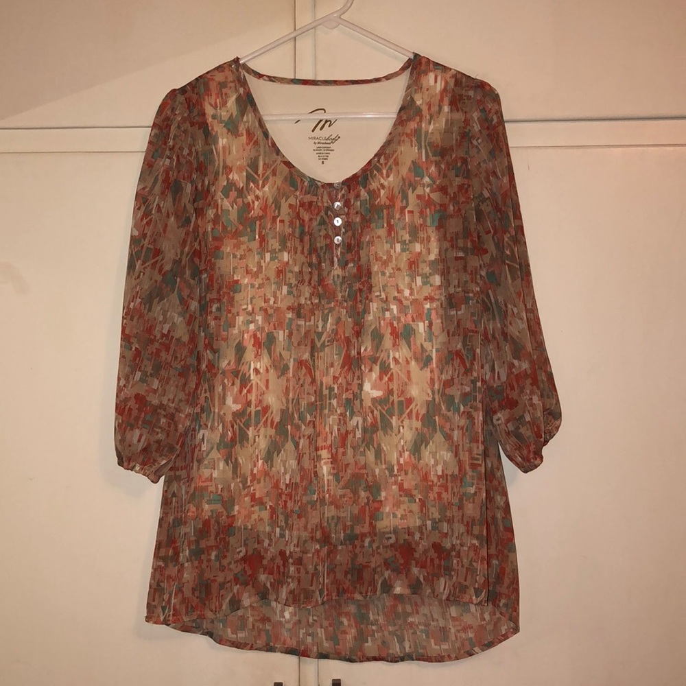 Miracle body Southwest print tunic